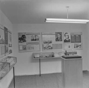 Literatur Museum in Panschwitz-Kuckau : Panschwitz-Kuckau. Cisinski-Gedenkstätte. Ausstellungsraum