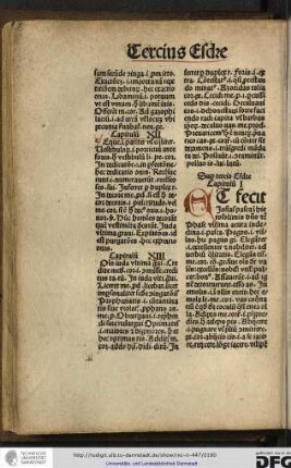 Super tertio Esdre, capitulum I.