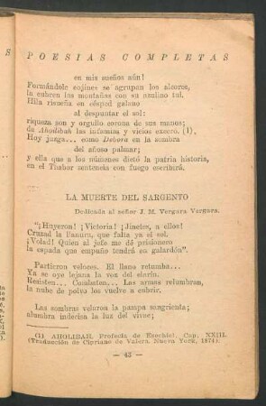 La muerte del sargento
