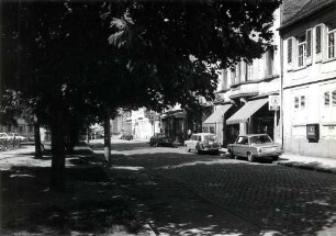 Privatgebäude, Straßen und Plätze in Karlsruhe. Markgrafenstraße