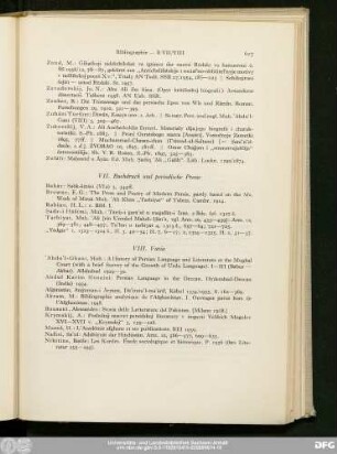 VII. Buchdruck und periodische Presse