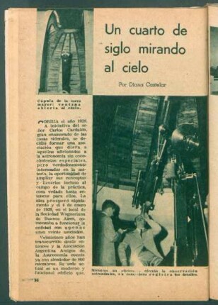 Un cuarto de siglo mirando al cielo