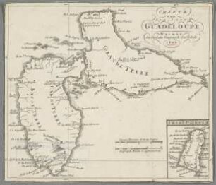 Charte von der Insel Guadeloupe