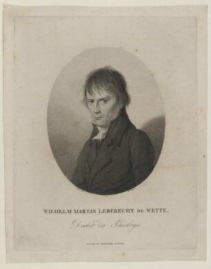 Bildnis des Wilhelm Martin Leberecht de Wette