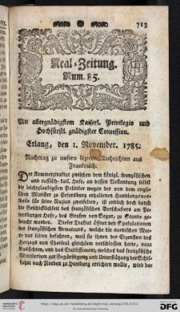 Num. 85 - 93 (1. November - 29. November)