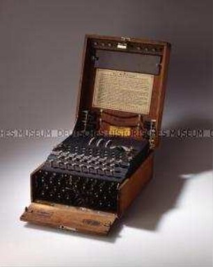 Chiffrier- und Dechiffriermaschine "Enigma"