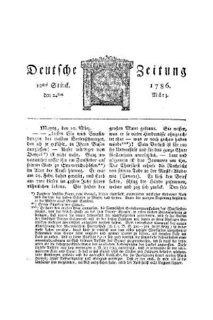 Maynz, den 10. März