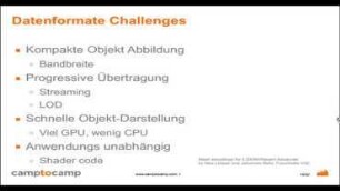 3D webservices - where do we stand?