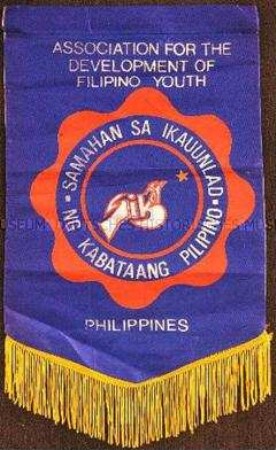 Wimpel der Association for the development of Filipino Youth