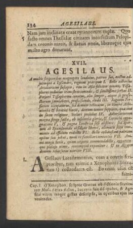 XVII. Agesilaus