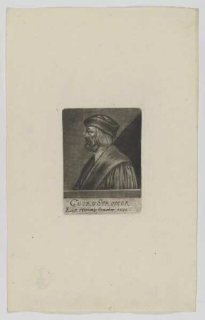 Bildnis des Georg Stromer