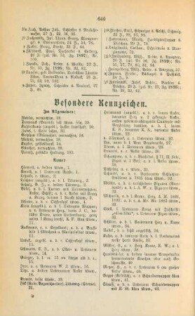 Besondere Kennzeichen