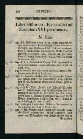 368-370, In Folio - in Quarto maj.