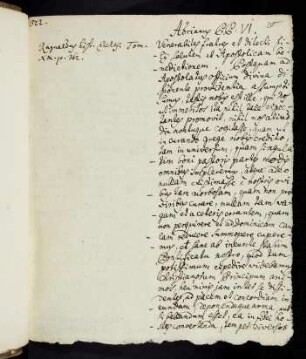 10r-24v, Adrianus PP. VI., Briefe, 1522