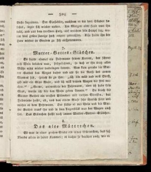 Das alte Muetterchen