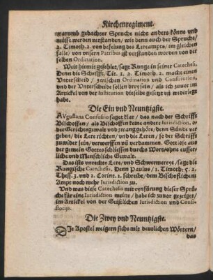 Die Ein und Neuntzigste. - Die Hundertste.