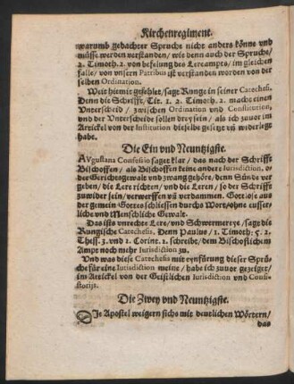 Die Ein und Neuntzigste. - Die Hundertste.