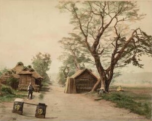 Der Tokaido bei der Stadt Odawara