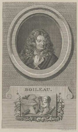 Bildnis des Nicolas Boileau Despreaux