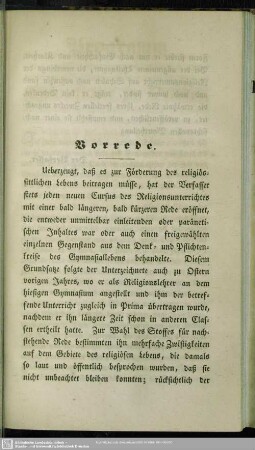 Eine Schulrede
