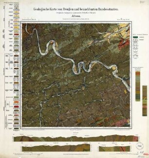[4712] Altena, Geologische Karte von Preußen und benachbarten Bundesstaaten
