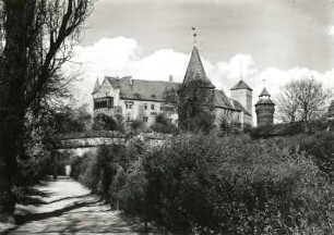 Nürnberg, Burg : Nürnberg. Burg. Blick von Westen