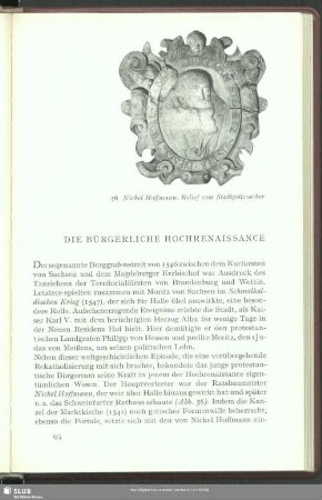 Die Bürgerliche Hochrenaissance