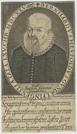Bildnis des Bernhardvs Hevpoldvs