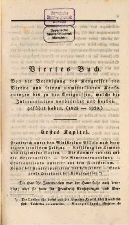 Allgemeine Geschichte der neuesten Zeit von dem Ende des großen Kampfes der europäischen Mächte wider Napoleon Bonaparte, bis auf unsere Tage, 6