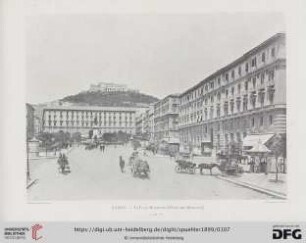 Naples - La Place Municipale (Piazza del Municipio)