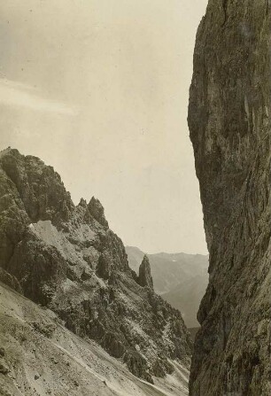 Italien. Dolomiten. Rosengartengruppe. Gart'l Schlucht