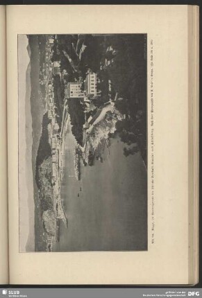 Nizza, im Vordergrund die örtliche Vorstadt Riquier und Schloßberg