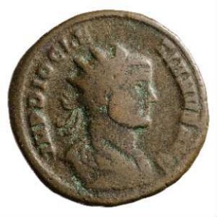 Münze, Antoninian, 292 n. Chr.