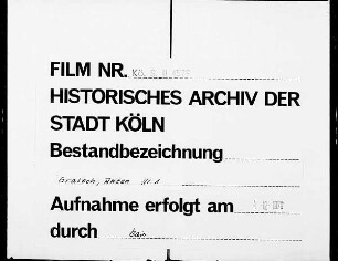 Schenkungsbrief über Güter zu Rommerskirchen und Botzheim