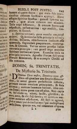 243-251, Hebdomada I. Post Pentecosten.