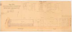 Wohnanlage Knobelsdorffstraße, Berlin-Charlottenburg: Lageplan 1:250 (Teil 2)
