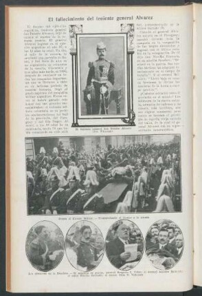 El fallecimiento del teniente general Álvarez