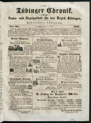 413-420, 29. Mai (Nr. 104) - 30. Mai (Nr. 105)