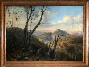 Thüringer Landschaft mit Wartburg