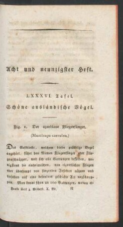 Neun und neunzigster Heft.