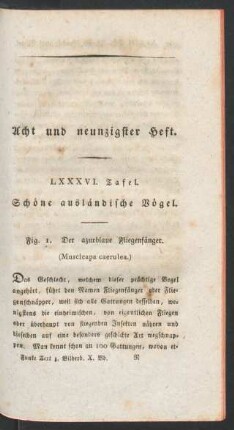Neun und neunzigster Heft.