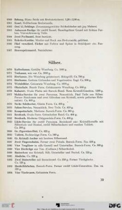 Silber (Nr. 1070-1174)