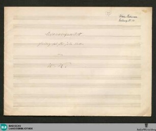 Die heiligen Orte - WK Mus.Ms. 37 : Coro maschile; D|b