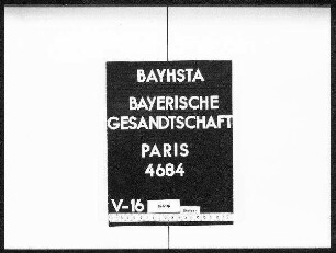 Die Übermittlung von Verzeichnissen der aus Frankreich ausgewiesenen deutschen Anarchisten