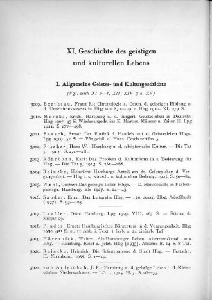 1. Allgemeine Geistes- und Kulturgeschichte