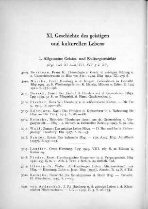 1. Allgemeine Geistes- und Kulturgeschichte