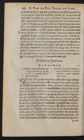 Probatio in syndicatu.