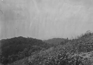 Berglandschaft : Die bergige Landschaft Ruandas