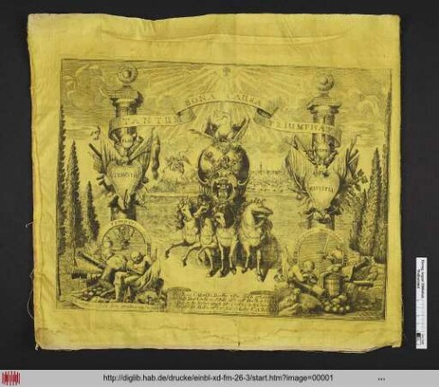 [Allegorie auf einen kaiserlichen Sieg gegen die Türken 1717]