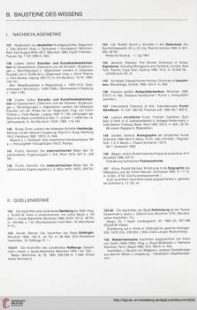 II. Quellenwerke